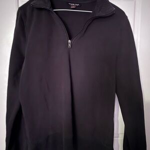 Michael Kors Charcoal Half-Zip Jacket